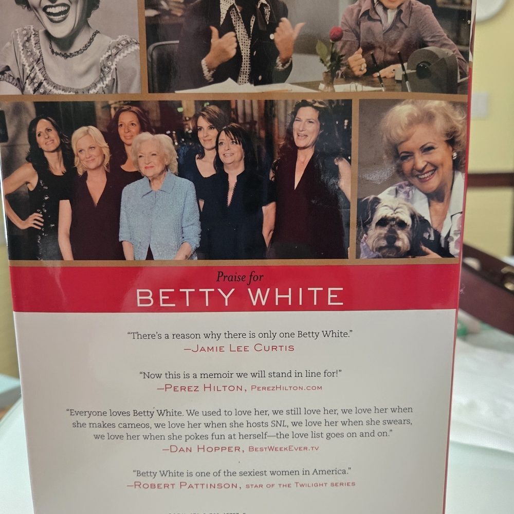 Betty White "If You Ask Me" Hardcover Book - White & Red Cover - Picture 3 of 3